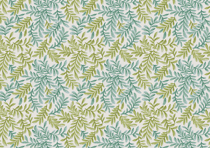 Leaf Vine, Jade - Roman Blind - Image 7